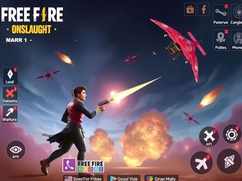 Free Fire Warzone Onslaught characters